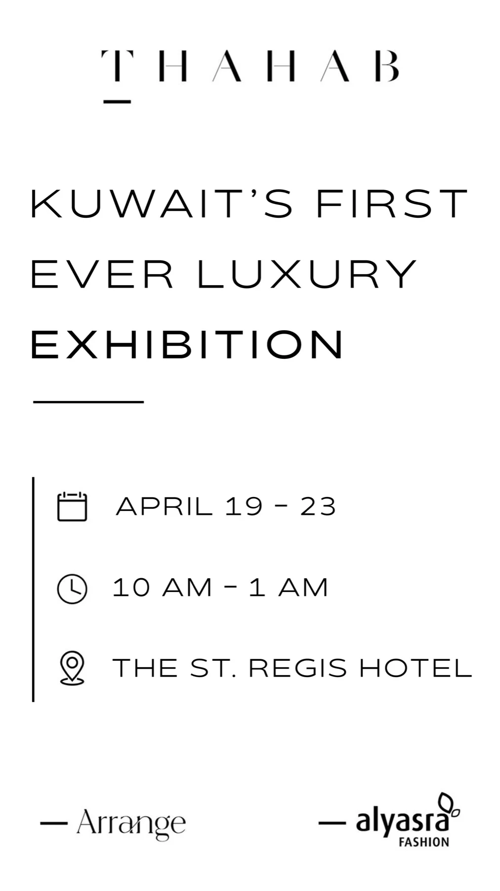 Kuwait'S First Luxury Fashion Exhibition